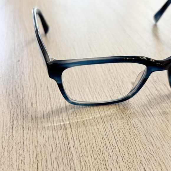 WARBY PARKER Eyeglass NASH 368 55 [] 17 145mm Blue Full Frame FOR FRAMES ONLY - Picture 2 of 6